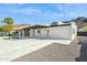 Modern home exterior with clean lines and a covered patio at 9626 N 17Th Pl, Phoenix, AZ 85020
