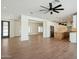 Open concept living and kitchen area with hardwood floors at 9626 N 17Th Pl, Phoenix, AZ 85020
