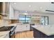 Modern kitchen with mountain views and large island at 10241 N Nicklaus Dr, Fountain Hills, AZ 85268