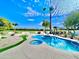 Relaxing pool and spa with mountain views at 10241 N Nicklaus Dr, Fountain Hills, AZ 85268