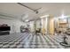 Checkerboard floor garage with ample storage at 1036 E Oak Rd, San Tan Valley, AZ 85140