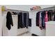 Large walk-in closet with ample hanging space and shelving at 1102 E Bartlett Way, Chandler, AZ 85249