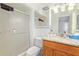Clean bathroom featuring granite countertops and a shower at 11030 W Pleasant Valley W Rd, Sun City, AZ 85351