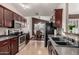 Well-equipped kitchen featuring stainless steel appliances and ample counter space at 1350 W Seascape Dr, Gilbert, AZ 85233