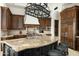 Spacious kitchen with granite countertops and island at 15402 E Crested Butte Trl, Fountain Hills, AZ 85268