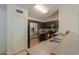 Kitchen boasts stainless steel appliances and ample cabinetry at 1643 E Bishop Dr, Casa Grande, AZ 85122