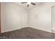 Light and airy bedroom with a rainbow wall decal at 18346 W Coolidge St, Goodyear, AZ 85395
