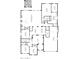 Detailed floor plan showcasing the layout of this property, including the kitchen, bedrooms, and bathrooms at 18346 W Coolidge St, Goodyear, AZ 85395