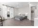 Main bedroom with ensuite bathroom and sliding barn door at 20771 W Windsor Blvd, Buckeye, AZ 85396
