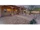 Charming front yard with a walkway leading to the house, featuring desert landscaping at 20918 E Orchard Ln, Queen Creek, AZ 85142