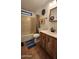 Charming bathroom with wood vanity and bathtub at 2233 E Behrend Dr # 197, Phoenix, AZ 85024