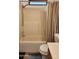 Clean bathroom with a bathtub and shower at 2233 E Behrend Dr # 197, Phoenix, AZ 85024