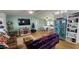 Living room with open concept floorplan and TV at 2233 E Behrend Dr # 197, Phoenix, AZ 85024