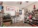 Craft/hobby room with storage and workspace at 2415 W Desperado Way, Phoenix, AZ 85085