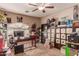 Craft/hobby room with ample storage and desk at 2415 W Desperado Way, Phoenix, AZ 85085