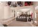Open concept living room with high ceilings and loft view at 2415 W Desperado Way, Phoenix, AZ 85085