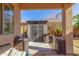Convenient storage shed in the backyard, near patio at 2415 W Desperado Way, Phoenix, AZ 85085