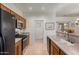 Kitchen with wood cabinets, stainless steel appliances, and a double sink at 28452 N Crimm Rd, San Tan Valley, AZ 85143