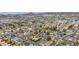 Wide aerial shot of a neighborhood with mountain views in the distance at 3024 E Siesta Ln, Phoenix, AZ 85050