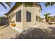 Side view of backyard featuring a stucco wall at 3024 E Siesta Ln, Phoenix, AZ 85050