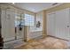Bathroom with shower, soaking tub, and double sinks at 30313 W Mitchell Ave, Buckeye, AZ 85396