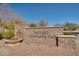 Tartessso Community Park sign at 30313 W Mitchell Ave, Buckeye, AZ 85396