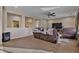 Relaxing Gathering room with plush seating and a large TV at 30313 W Mitchell Ave, Buckeye, AZ 85396