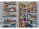 Walk-in pantry offering ample storage for groceries at 30313 W Mitchell Ave, Buckeye, AZ 85396