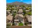 Neighborhood aerial showcasing spacious yards, landscaping, and community features at 3462 E Riopelle Ave, Gilbert, AZ 85298