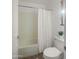 Clean bathroom with a tub and shower at 3462 E Riopelle Ave, Gilbert, AZ 85298