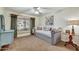 Cozy bedroom featuring a daybed, window seat, and decorative accents at 3817 N Jokake Dr, Scottsdale, AZ 85251