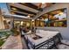 Relaxing outdoor patio with comfortable seating and modern accents at 3817 N Jokake Dr, Scottsdale, AZ 85251