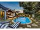 Inviting swimming pool and spacious backyard at 3817 N Jokake Dr, Scottsdale, AZ 85251