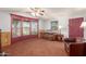 Living room with bay window and comfy seating at 437 E Germann Rd # 24, San Tan Valley, AZ 85140