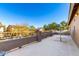 Private rooftop deck with views of surrounding neighborhood at 472 W Dragon Tree Ave, Queen Creek, AZ 85140