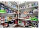 Well-organized pantry with plenty of shelving for storage at 472 W Dragon Tree Ave, Queen Creek, AZ 85140