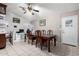 Bright dining area with wood table and chairs at 8717 W Wilshire Dr, Phoenix, AZ 85037