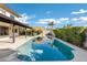 Refreshing pool with ample deck space for lounging at 15071 N 49Th Way, Scottsdale, AZ 85254