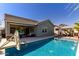Resort-style pool and backyard oasis at 15320 W Baden St, Goodyear, AZ 85338