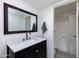 Clean bathroom with a vanity, sink, and bathtub at 2220 W Dora St # 215, Mesa, AZ 85201