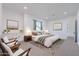 Guest bedroom with comfortable seating and stylish decor at 27016 N 153Rd Dr, Surprise, AZ 85387