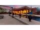 Luxury pool and spa with a covered patio area at 31825 N 141St St, Scottsdale, AZ 85262