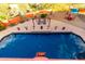Stunning aerial view of a refreshing pool and patio at 31825 N 141St St, Scottsdale, AZ 85262