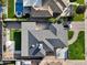 Aerial view showcasing the house, pool, and surrounding landscape at 3317 N 17Th Ave, Phoenix, AZ 85015