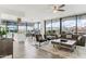 Open living area with city views and modern furnishings at 7180 E Kierland Blvd # 308, Scottsdale, AZ 85254