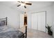 Bedroom with tiled floors, double closets and access to another room at 1307 N 44Th St, Phoenix, AZ 85008