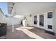 Covered patio with built-in grill and access to the interior at 1307 N 44Th St, Phoenix, AZ 85008