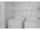 Laundry closet with washer and dryer at 14950 W Mountain View Blvd # 6301, Surprise, AZ 85374