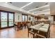Community room with tables and kitchen area at 17765 W Silverwood Dr, Goodyear, AZ 85338