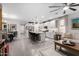 Open floor plan living area with kitchen and dining area views at 17765 W Silverwood Dr, Goodyear, AZ 85338